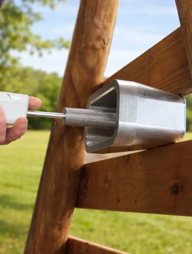 Test de sécurité sonde buste sur une structure Soulet